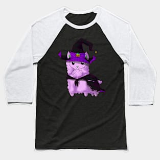 Witch Alpaca Baseball T-Shirt